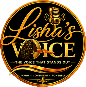 Lisha's Voice Logo